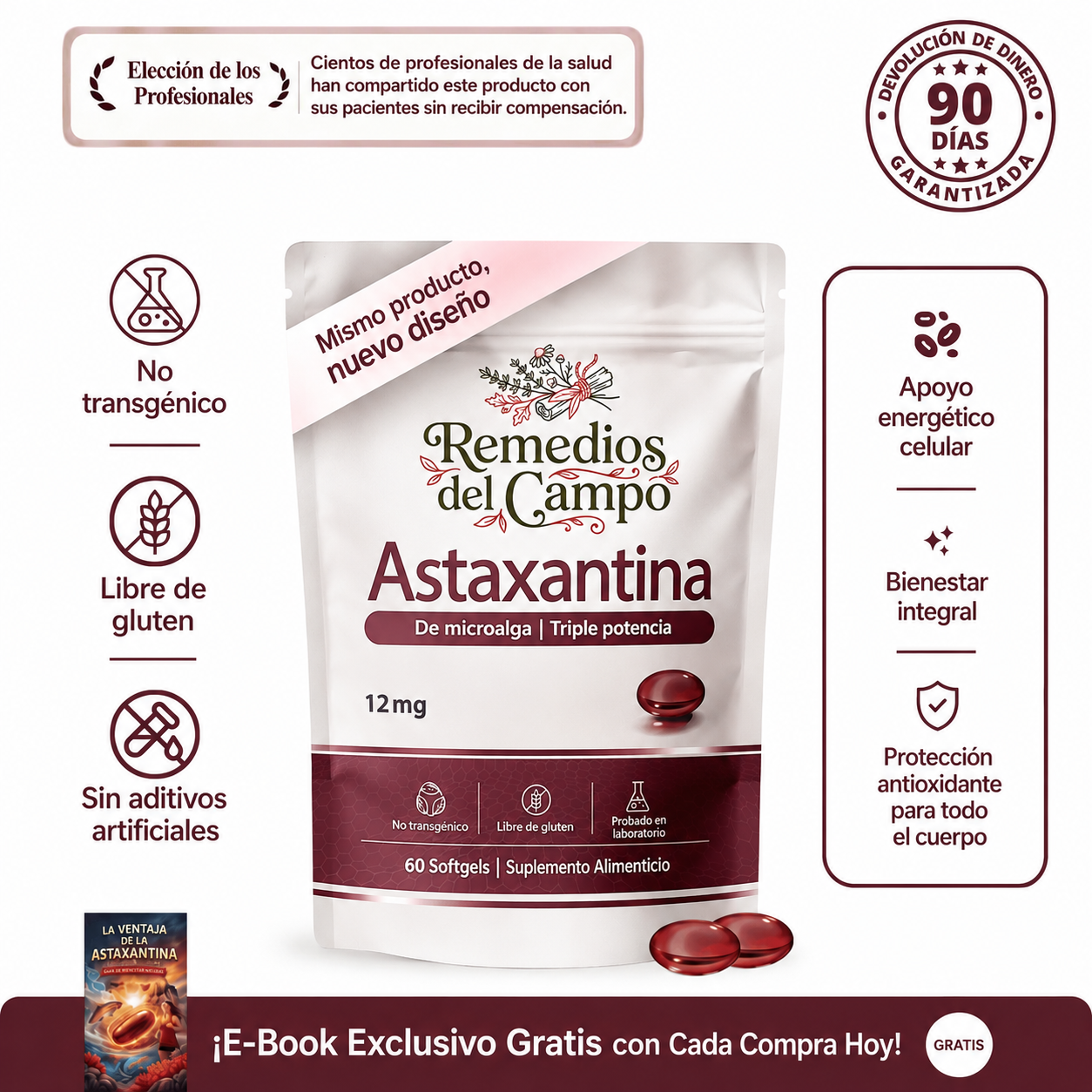 Astaxantina: el antioxidante más poderoso de la naturaleza para el bienestar integral y la protección celular