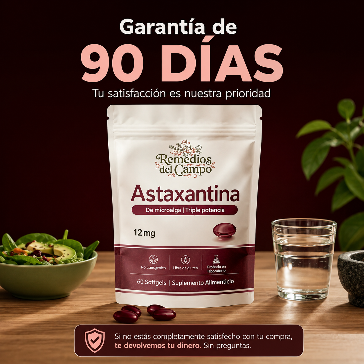 Astaxantina: el antioxidante más poderoso de la naturaleza para el bienestar integral y la protección celular