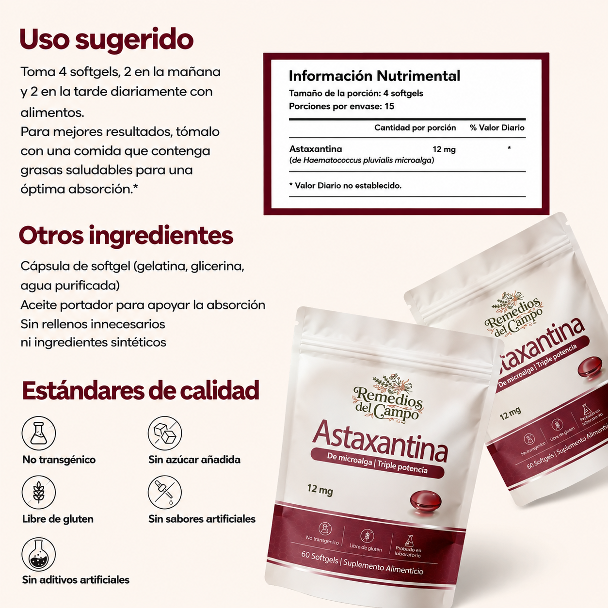 Astaxantina: el antioxidante más poderoso de la naturaleza para el bienestar integral y la protección celular