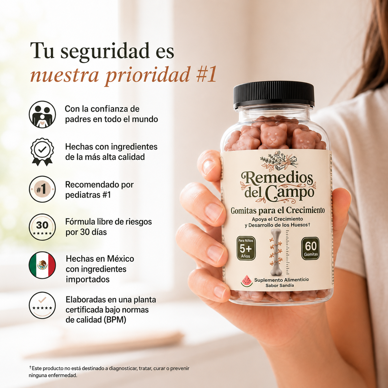 Gomitas Bases de Desarrollo — Nutrición Diaria para los Años que No Vuelven